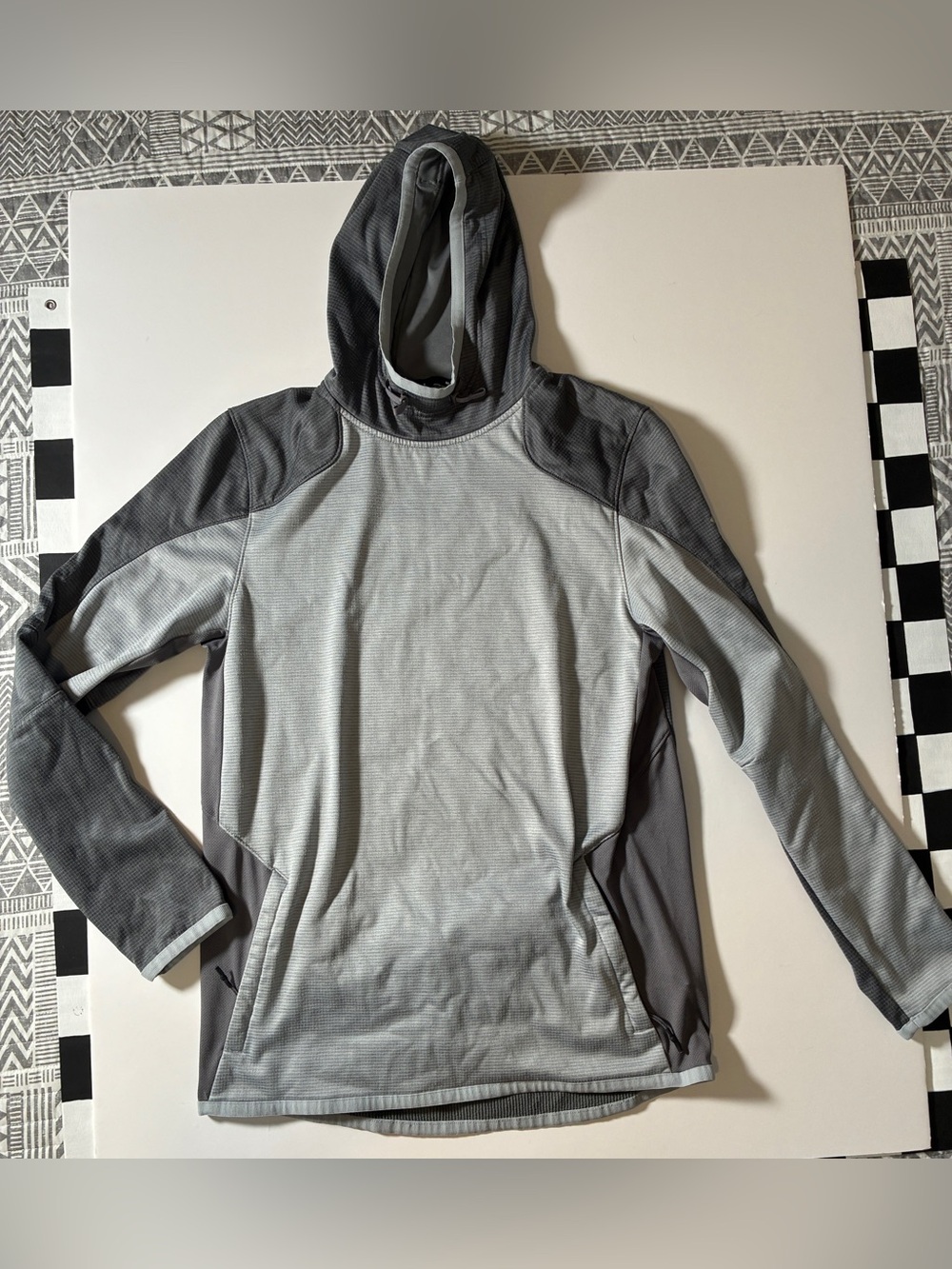 Under Armour ColdGear Reactor Fleece Hoodie Mock Neck M